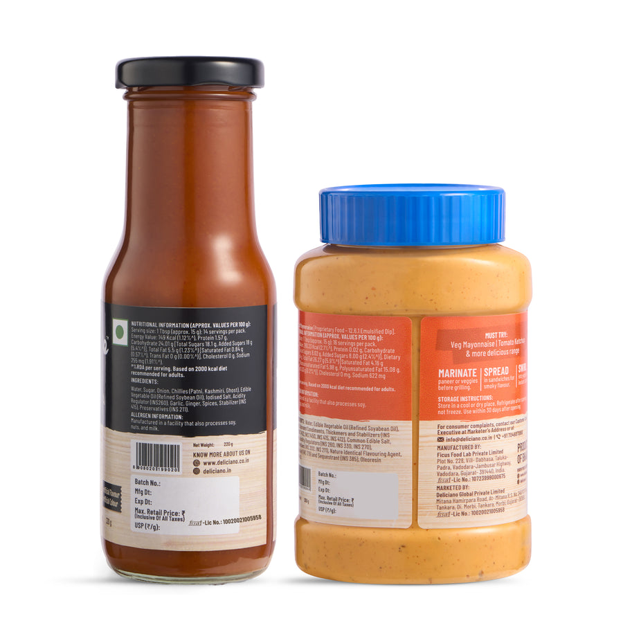 Play With Fire - Tandoori Mayo + Bhoot Jolokia · 470g (250g & 220g)